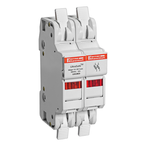 Mersen Sicherungshalter Midget 10x38 30A 2-polig USGM2I