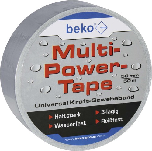 Beko Multi-Power-Tape 50mm x 50m silber 262205501