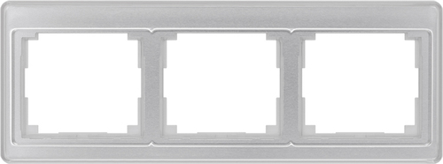 Jung Rahmen 3-fach si waagerecht SL 5830 SI