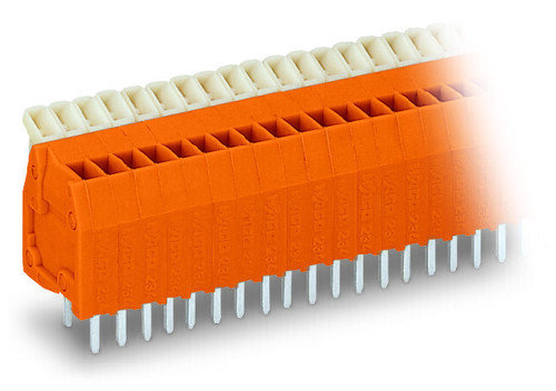WAGO GmbH & Co. KG Leiterplattenklemme Drücker,0,5mm²,or 234-502