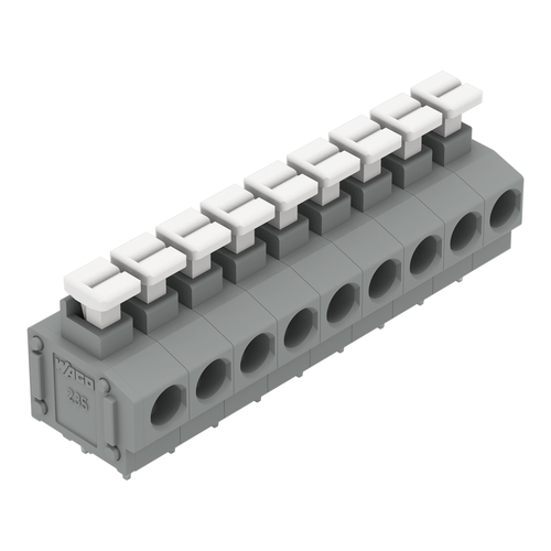 WAGO GmbH & Co. KG Leiterplattenklemme Drücker,1,5mm²,grau 235-409/331-000