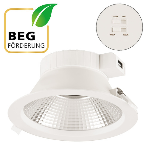 EVN Lichttechnik LED-Deckeneuchte CCT Switch, ML DSR54200125