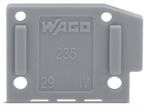WAGO GmbH & Co. KG Abschlussplatte anrastbar 1mm dick,violett 235-650