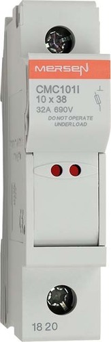 Mersen Sicherungshalter 10x38 AC690V 32A 1-p CMC101I