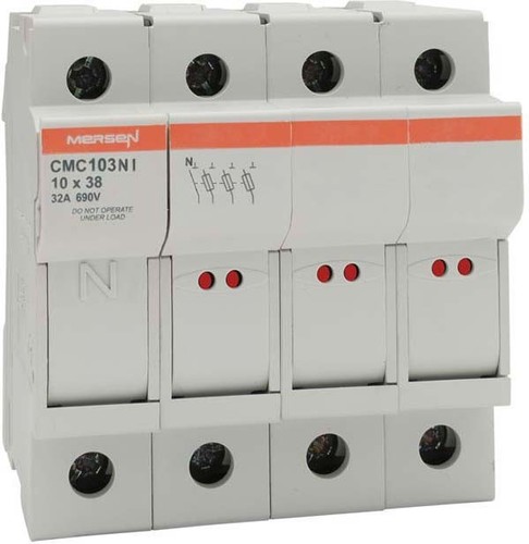Mersen Sicherungshalter Midget 10x38 AC/DC690V 32A CUS103NI