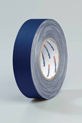 HellermannTyton Gewebeband blau HTAPE TEX BU 19x50m