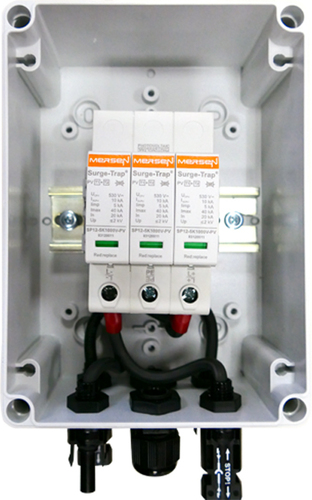 Mersen Photovoltaik-Stringbox 2 MPP 1000V Typ 1+2 PVBT12-1000V-BH-113