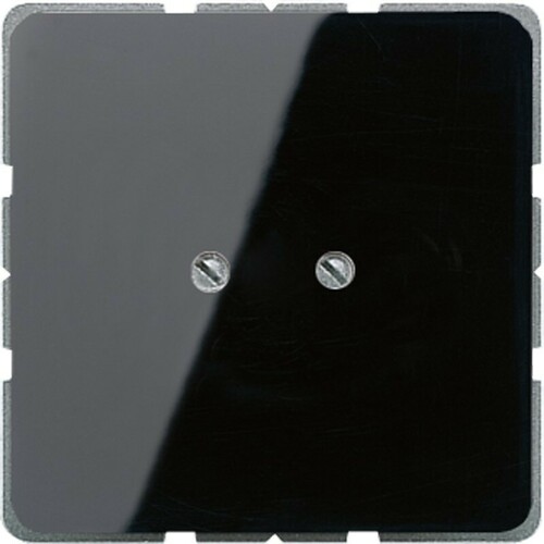 Jung Blind-Abdeckung schwarz kompl.mit Tragring CD 561 B SW Jung Blind-Abdeckung schwarz kompl.mit Tragring CD 561 B SW