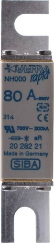 Jumo Halbleiter-Sicherung 80A (In=50A)-AC 690V 00068011