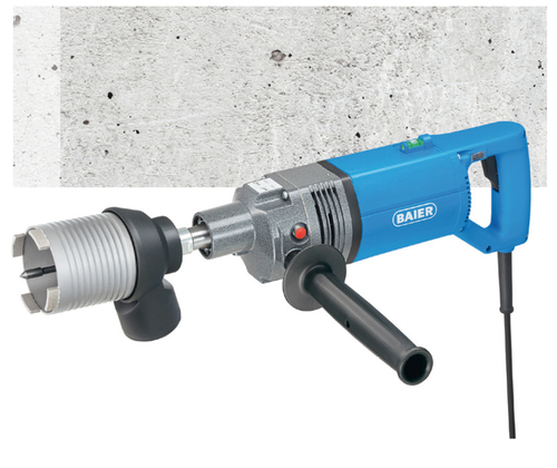 Baier Maschinenfabrik Diamanttrockenbohrmaschine Transportkoffer BDB 822A Set