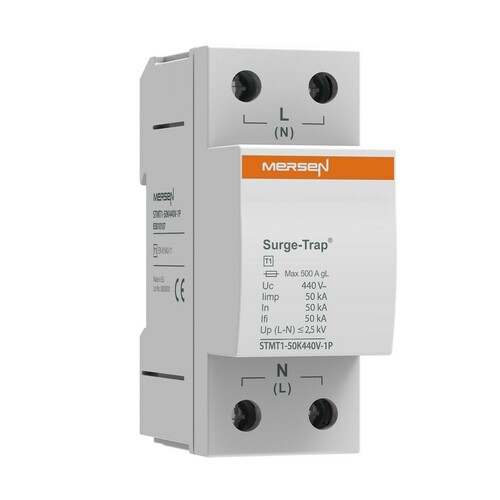 Mersen Überspannungsableiter Typ1+2 25kA Uc275V STMT1-50K440V-1P