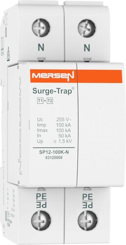 Mersen Überspannungsableiter Typ1+2 100kA Uc255V STPT12-100K-N