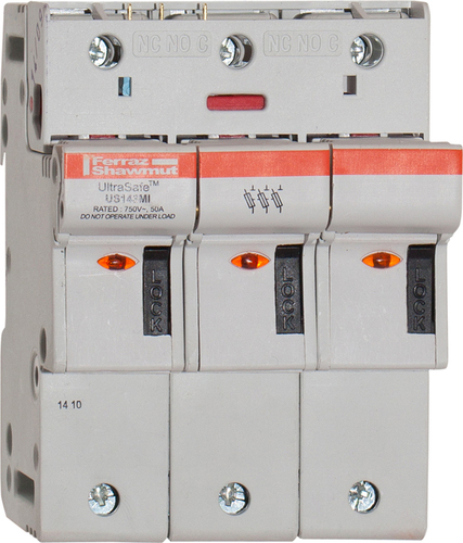 Mersen Sicherungshalter 14x51 AC/DC750V 50A US143M2 Mersen Sicherungshalter 14x51 AC/DC750V 50A US143M2