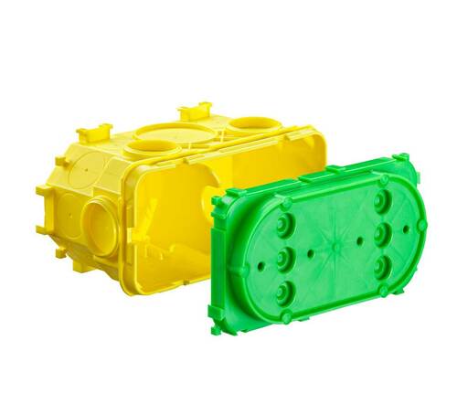 Kaiser Beton-Einbaudose f. Doppelgeräte 1269-40