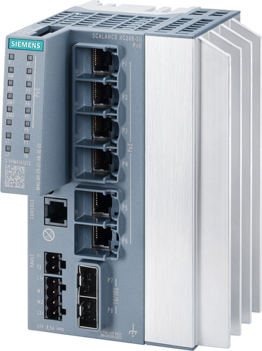 Siemens Dig.Industr. SCALANCE XC206-2G PoE managed Layer 2 Swit 6GK5206-2RS00-2AC2