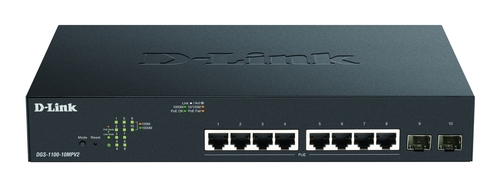 DLink Deutschland Gigabit Smart Switch 10-Port PoE+ DGS-1100-10MPV2/E
