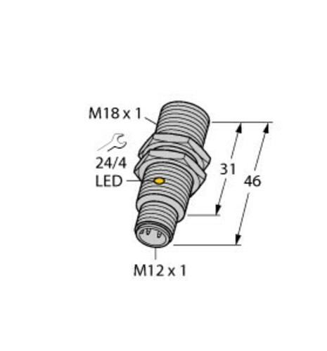 Turck Sensor induktiv BI5-G18K-AP6X-H1141