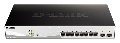 DLink Deutschland 10-Port Gigabit Switch 2 Layer DGS-1210-10MP/E