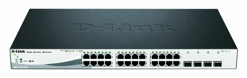 DLink Deutschland 28-Port PoE Gigabit Switch Layer 2 managed DGS-1210-28P/E