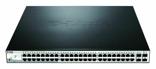 DLink Deutschland 52-Port Gigabit Switch PoE Layer2 Smart DGS-1210-52MP/E