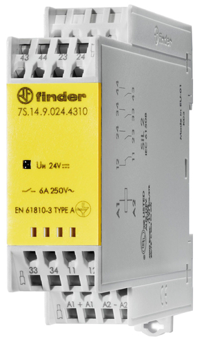 Finder Relaismodul mit zwangsgeführten Kont 7S.14.9.024.4310