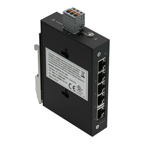 WAGO GmbH & Co. KG Industrial-ECO-Switch 5 Ports, schwarz 852-111/000-001