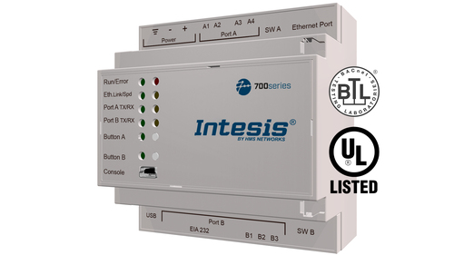 HMS Industrial Intesis Protocoltranslator KNX, 1200 points IN701KNX1K20000