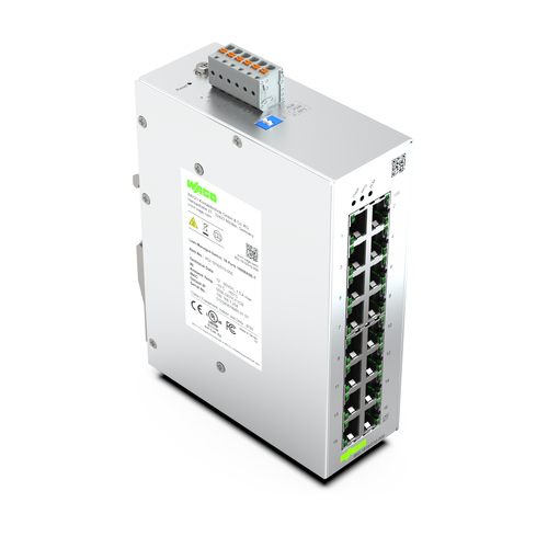 WAGO GmbH & Co. KG Lean-Managed-Switch,16 Ports 1000Base-T 852-1816/010-000