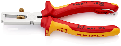 Knipex-Werk Abisolierzange 11 06 160 T BK