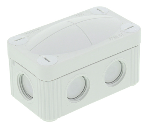 Wiska Abzweigkasten 85x49x51mm Kunststoff, RAL 7035 COMBI 206 LG Wiska Abzweigkasten 85x49x51mm Kunststoff, RAL 7035 COMBI 206 LG