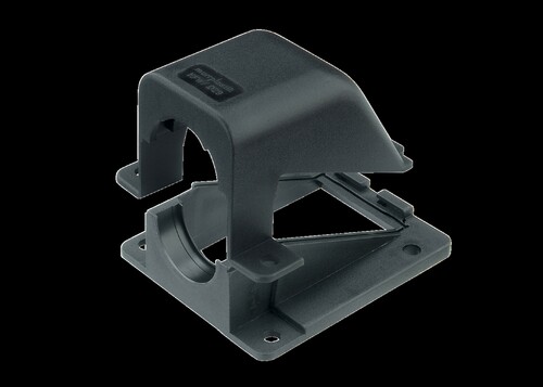Murrplastik Kunststoff Flanschwinkel KFW / D-29 schwarz