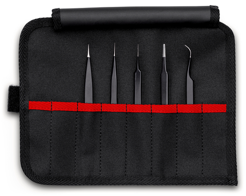 Knipex-Werk Universalpinzetten-Set ESD 5-teilig 92 00 01 ESD