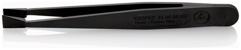 Knipex-Werk Kunststoffpinzette ESD Glatt 115 mm 92 09 05 ESD