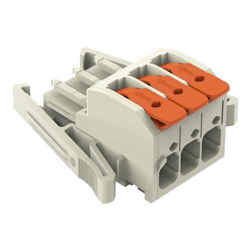 WAGO GmbH & Co. KG 1-Leiter-Federleiste Push-inCAGECLAMP,lgr 831-1103/037-000