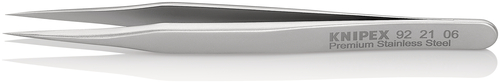 Knipex-Werk Mini-Präzisionspinzette Glatt 80 mm 92 21 06