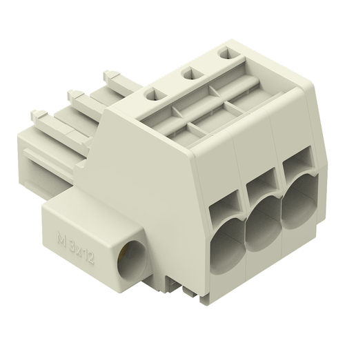WAGO GmbH & Co. KG 1-Leiter-Federleiste CAGECLAMP,10mm²,lgr 831-3103/107-000