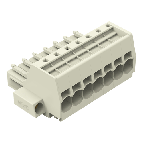 WAGO GmbH & Co. KG 1-Leiter-Federleiste CAGECLAMP,10mm²,lgr 831-3107/107-000