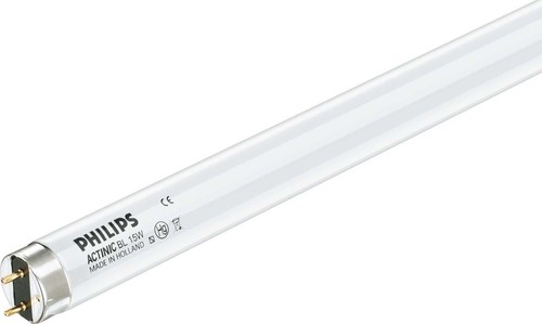 Philips Lighting Leuchtstofflampe 15W actinic G13 TL-D 15W/10