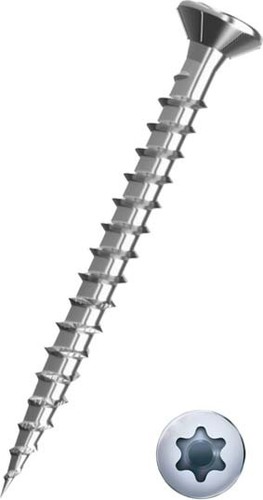 Dresselhaus JD Plus Universalschraube m.Senkkopf, I-Stern 1125/001/03 5x80x20