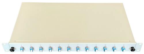 Paschke Spleissbox ausziehbar 19" 12x LCd OS2 BLAU 442304-12SA