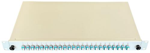 Paschke Spleissbox ausziehbar 19" 24xLCd OM3 AQUA 442405-4K-24SA