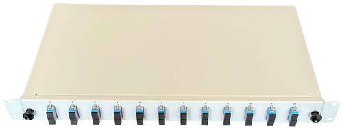 Paschke Spleissbox ausziehbar 19" 12x SCd OS2 BLAU 443804-12SA