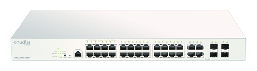 DLink Deutschland Cloud Managed Switch 28-Port Layer2 PoE+ DBS-2000-28MP/E