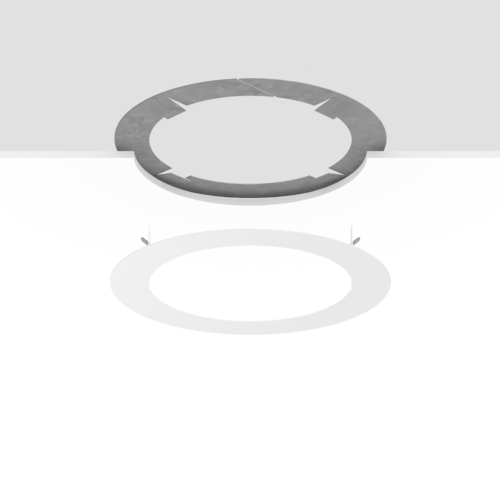 RZB Sanierungsrahmen rund weiß 983078.002