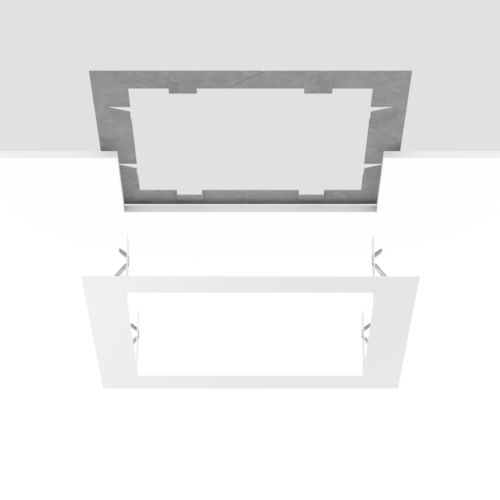 RZB Sanierungsrahmen quadr. weiß 983083.002