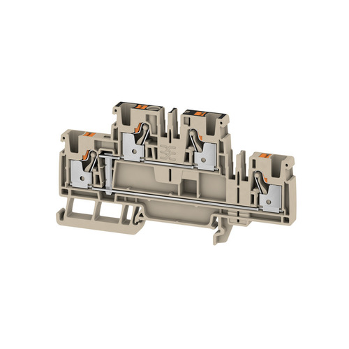 Weidmüller Mehrstock-Reihenklemme PUSH IN, 4 mm² A2T 4 VL