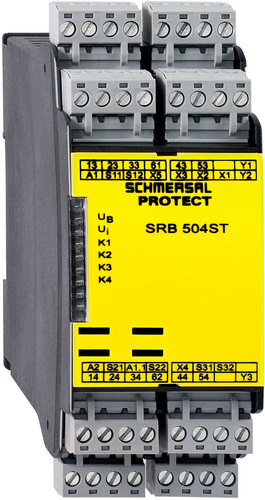 Schmersal Überwachungsschaltgerät f.Not-Halt SRB 504ST