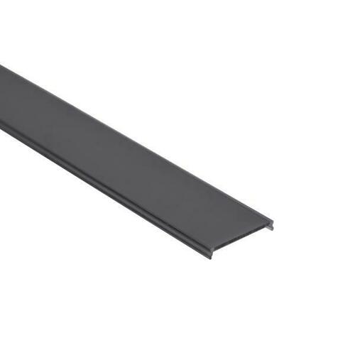 Brumberg Leuchten Kunststoff-Abdeckung 2m, schwarz 53404080