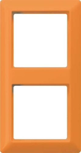 Jung Rahmen 2-fach orange waage/senkrecht AS 582 BF O