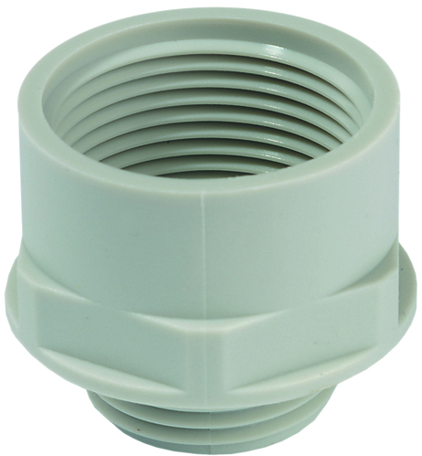 Wiska Kunststoffadapter lichtgrau AMP 12/7 LG